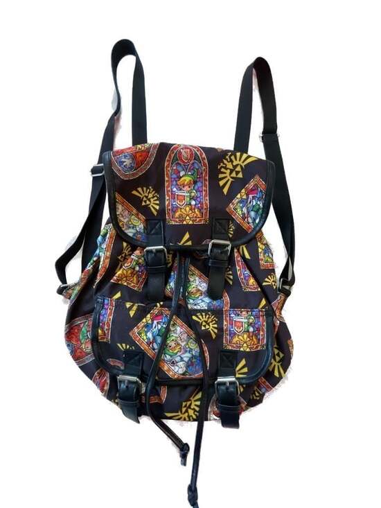 Nintendo Other - The Legend of Zelda: The Wind Waker Stained Glass Slouch Gamer Backpack